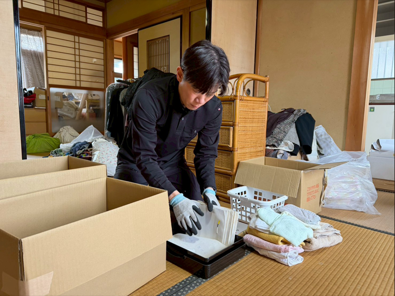 遺品整理 作業写真